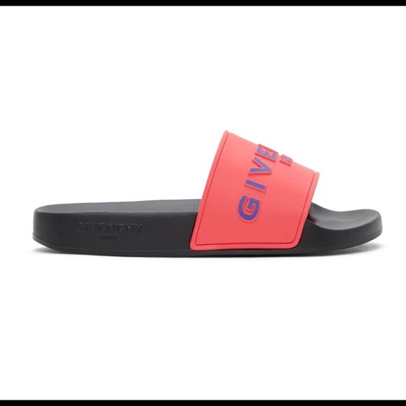 Givenchy  Pink Logo Slides - Picture 3 of 3